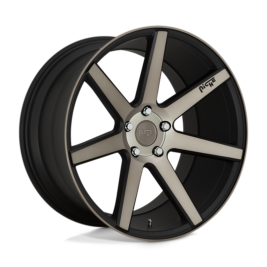Niche 1PC M150 VERONA MATTE BLACK MACHINED 19X9.5