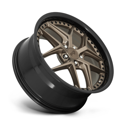 Niche 1PC M227 VICE MATTE BRONZE BLACK BEAD RING 20X9