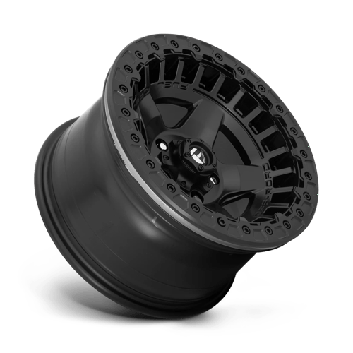 Fuel 1PC D118 WARP BEADLOCK MATTE BLACK 17X9