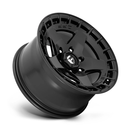 Fuel 1PC D733 WARP SATIN BLACK 17X9