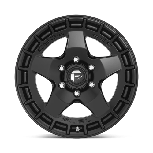 Fuel 1PC D733 WARP SATIN BLACK 20X9