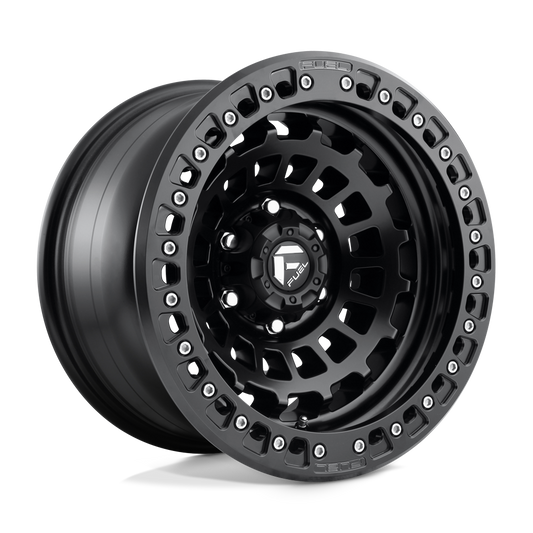 Fuel 1PC D101 ZEPHYR BEADLOCK MATTE BLACK 17X9