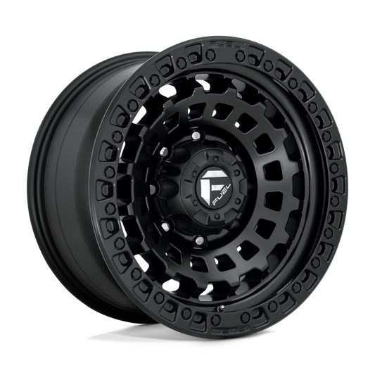 Fuel 1PC D633 ZEPHYR MATTE BLACK 17X9