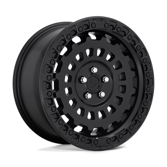 Fuel 1PC D633 ZEPHYR MATTE BLACK 17X8