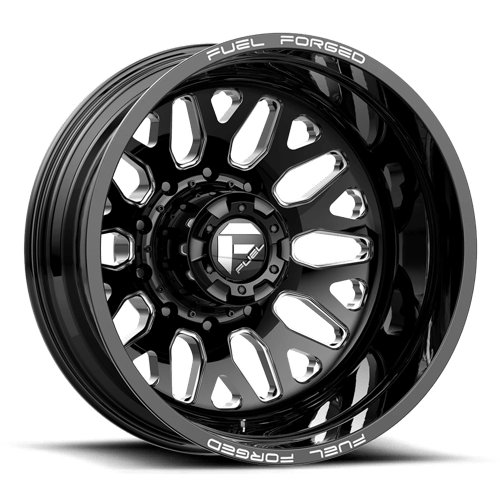 Fuel Mono DE19 FF19D GLOSS BLACK MILLED 22X8.25