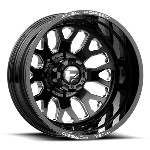 Fuel Mono DE19 FF19D GLOSS BLACK MILLED 22X8.25