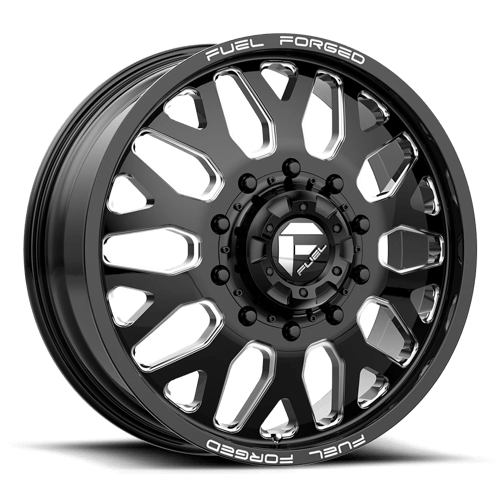 Fuel Mono DE19 FF19D GLOSS BLACK MILLED 22X8.25
