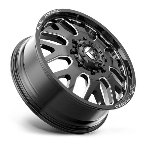 Fuel Mono DE19 FF19D GLOSS BLACK MILLED 22X8.25