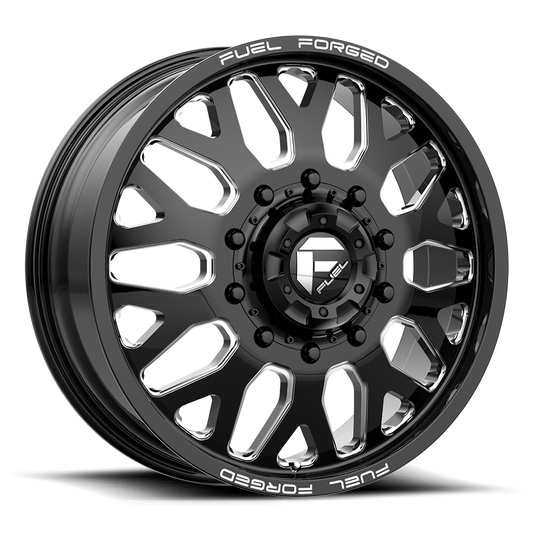 Fuel Mono DE19 FF19D GLOSS BLACK MILLED 24X12