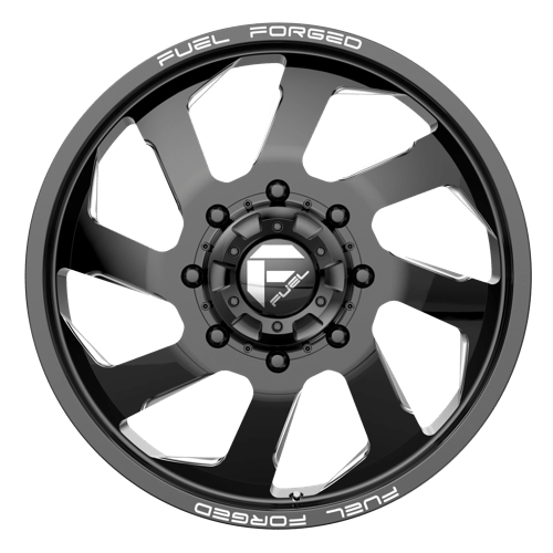 Fuel Mono DD39 FF39D GLOSS BLACK MILLED 22X8.25
